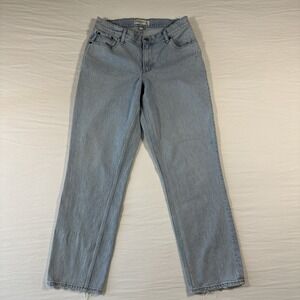 Abercrombie & Fitch The 90s Straight Low Rise Jeans Womens 29 8 Curve Love Denim